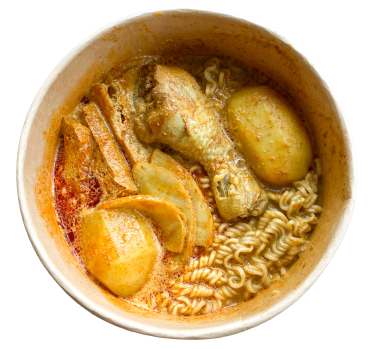 Curry Chicken Noodles [Frozen Packs]